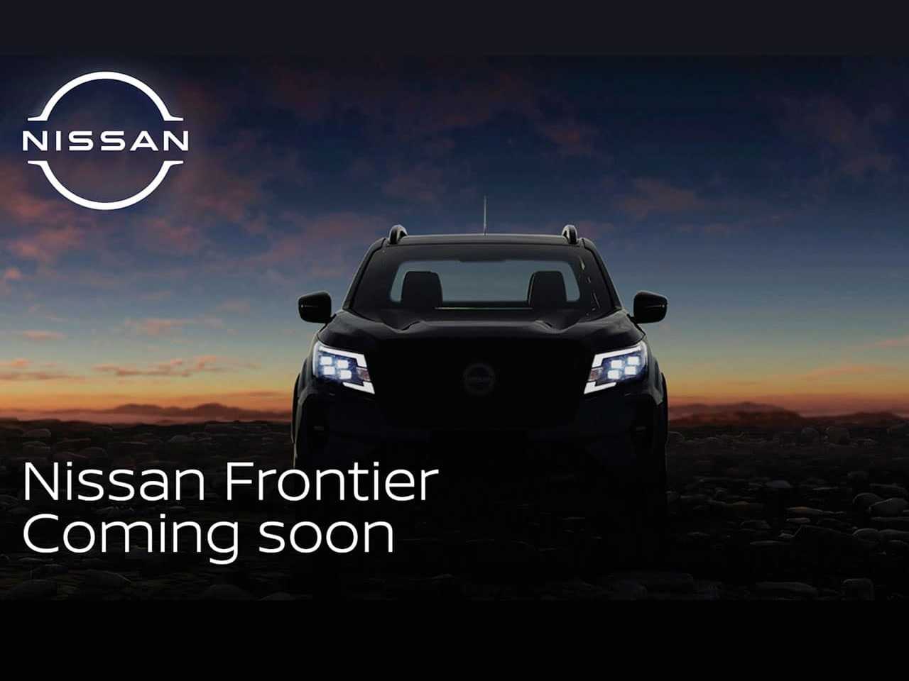 Teaser revela cara definitiva da nova Nissan Frontier